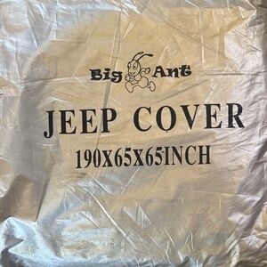 Big Ant Silver Jeep Cover